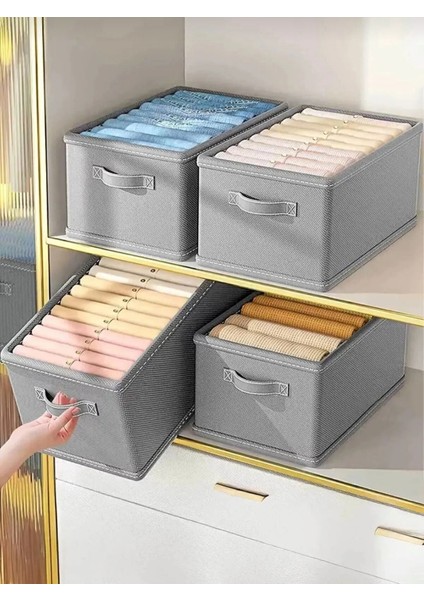 4'lü Gardrop Düzenleyici Organizer Set