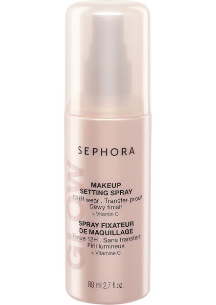 Glow Makyaj Sabitleme Spreyi – Parlak, Kalıcı, Akmaz 80 ml