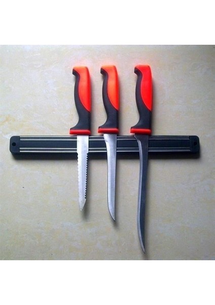 Buffer® Mıknatıslı Paslanmaz Duvar Bıçak Askısı Standı 55 cm Aparat