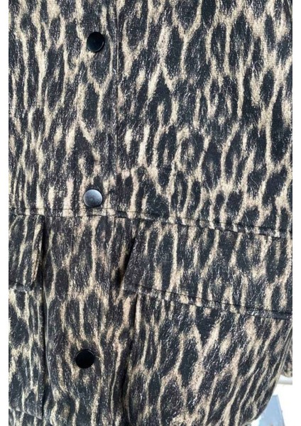 Leopar Kaşe Massımo Model Bomber Ceket modelleri