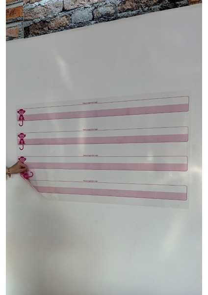 Buffer® Kılavuz Çizgili Akıllı Kağıt Yazı Tahtası Duvarda Iz Bırakmaz Statik Yeni Müfredata Uygun 100X56CM