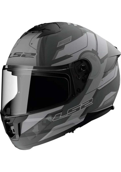 Stream 2 Shadow Kapalı Kask Mat Tıtanıum-Grı