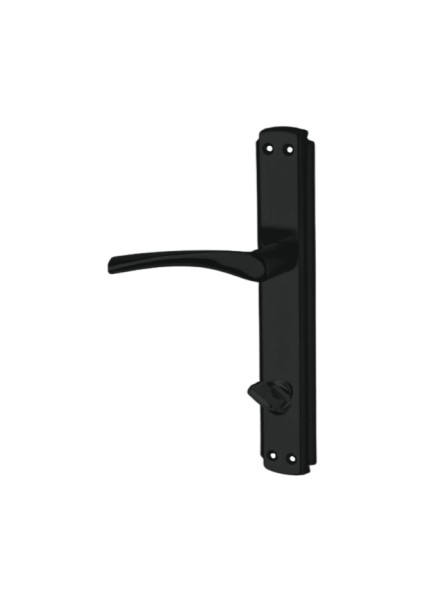 Bravo Kol Aynalı Siyah Wc Kapı Kolu