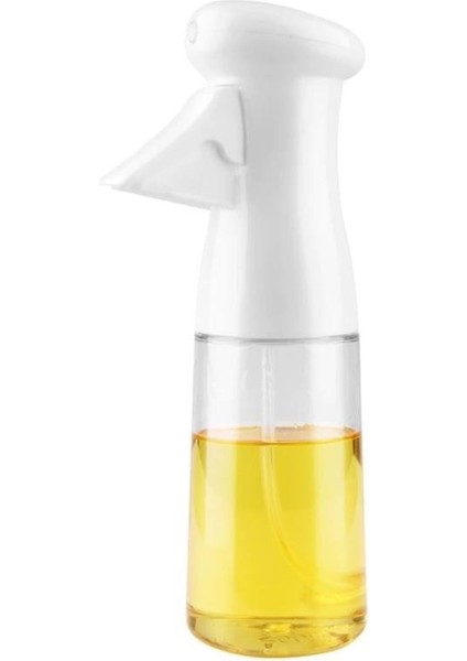 Buffer® Çok Amaçlı Cam Şişe Püskürtmeli Dağıtıcı Yağdanlık Limonluk Sirke Sosluk Spreyi Beyaz
