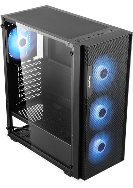 Axe 5 Siyah 750W 80+ Bronze Pcıe 5.1 Midi Tower Kasa (Rainbow Fan) fırsatları