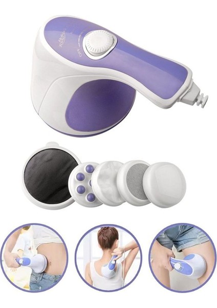 Sonx Super Tone Çok Fonksiyonlu 5 Başlıklı Masaj Aleti