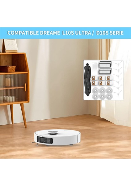 Roborock Q Revo Ana Yan Fırça Hepa Filtre Paspas Bezi Toz Torbası A (Yurt Dışından) modelleri