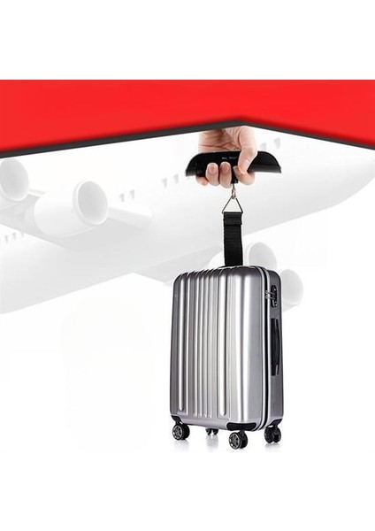 Buffer® Dijital Ekranlı Valiz Kilo Ölçücü Hassas Valiz Tartısı