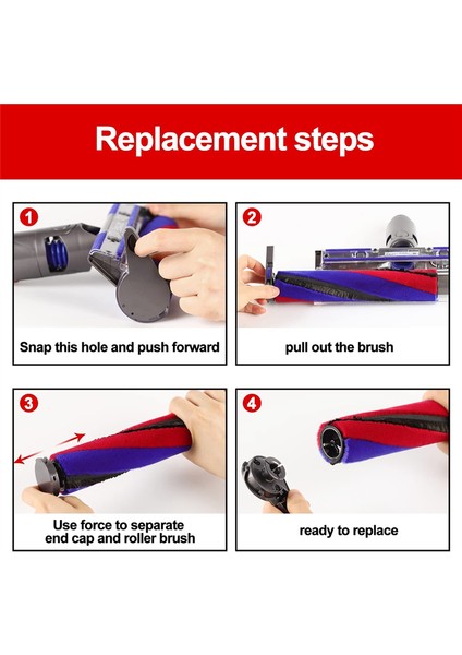 Vakum Fırçası Ataşmanı 1 1/4 Inç Yuvarlak Yumuşak At Kılı Vakum Fırçası (Yurt Dışından)