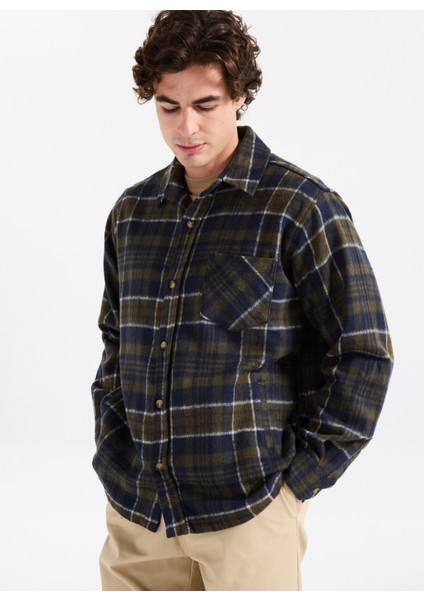 Regular Fit Siyah - Haki Erkek Ceket 261 Lcm 241014 Bobye Haki-Siyah