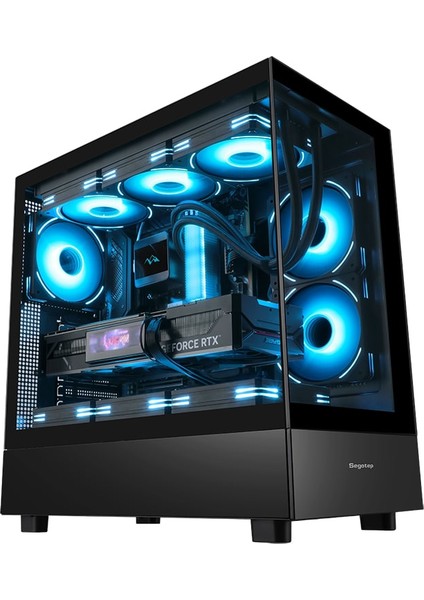 Endura Pro+ Siyah 750W 80+ Bronze Pcıe 5.1 Midi Tower Kasa (6xargb Fan)