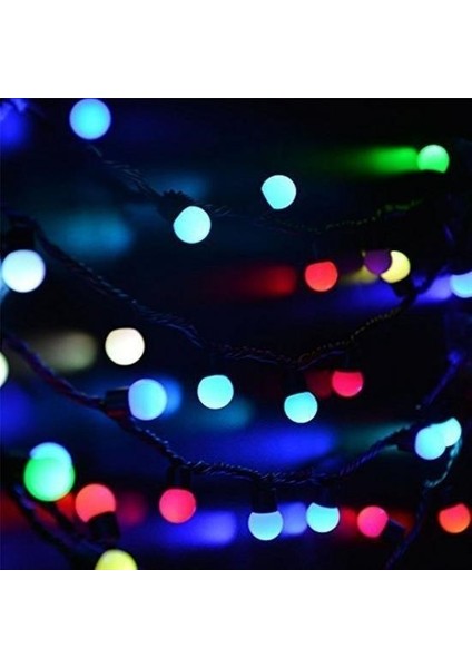 Buffer® Dekoratif Minik Top 40 Ledli Dekoratif Dolama LED Işık (Rgb)