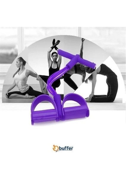 Buffer® Jimlastik Aleti Elastik Yay Karın Kası Çalıştırıcı Trimmer