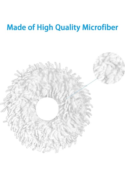 Roborock S7 T7S Plus Vakum Robotu Için 15 Adet Değiştirilebilir Temizlik Paspası (Yurt Dışından) fiyatları