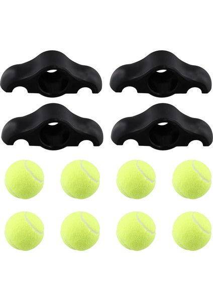 4 Paket Kapalı Alan Bisikleti Snap Rocker Ayak Adaptörleri, Akıllı Bisiklet Direnç Eğitmeni Ev Egzersiz Ekipmanları, Topla (Yurt Dışından)