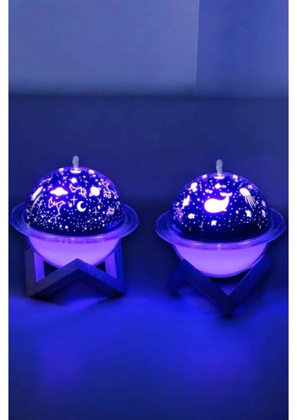 Hava Nemlendirici Projeksiyon Görünümlü USB Bağlantılı Aromaterapi indirimleri