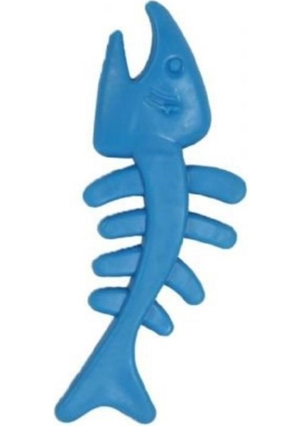 Buffer® Balık Kemiği Iskelet Şekilli Renkli Plastik Kedi Oyuncağı
