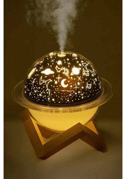 Hava Nemlendirici Masa ve Gece Lambası USB Projeksiyon Aromaterapi modelleri