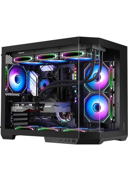 Lumi 3t Siyah 750W 80+ Bronze Pcıe 5.1 Midi Tower Kasa (6xargb Fan) indirimleri