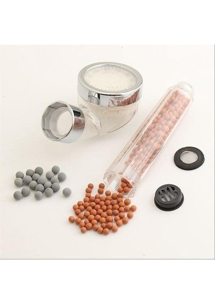 Buffer® Renk Değiştiren LED Işıklı Su Tasarruflu Basınçlı Duş Başlığı