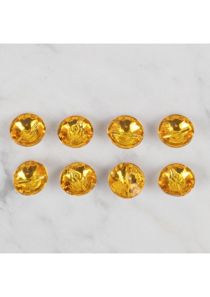 Loren Crafts Hardal Sarısı 8 Li Düğme - 206 fiyatları