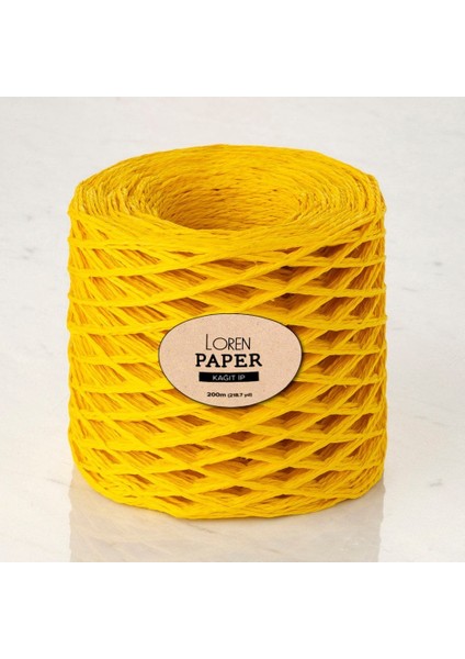 Loren Paper Hardal Sarı Kağıt Ipi - RH24