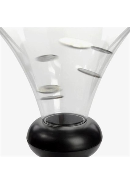 Buffer® Eğlenceli Huni Şeklinde Ilginç Şeffaf Para Biriktirme Kumbarası