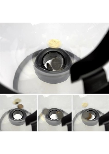 Buffer® Eğlenceli Huni Şeklinde Ilginç Şeffaf Para Biriktirme Kumbarası