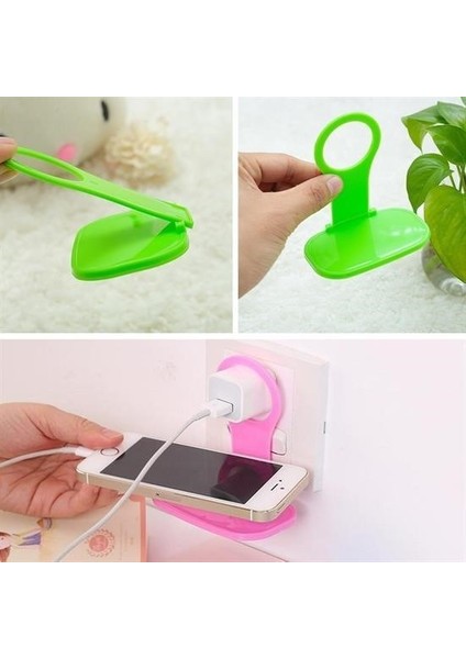 Buffer® Universal Mobil Şarj Priz Askısı ve Telefon Tablet Tutucu Stand