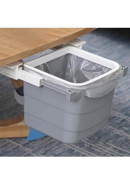 Buffer® Mini Masa Çöp Kovası Plastik Tezgah Altı Geri Çekilebilir Yapışkanlı Görünmez Bölme Pratik modelleri