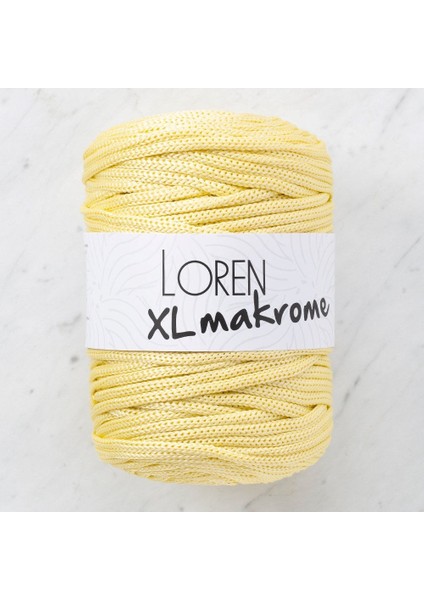 Loren Xl Makrome Sarı El Örgü Ipi - R039 - 33704