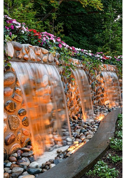 100 cm Duvar Şelalesi - Bahçe Tipi Su Perdesi (Et Kalınlığı 1.5mm) indirimleri