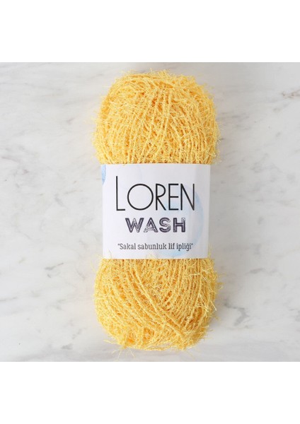 Loren Wash Sarı El Örgü Ipi - R086 - 34033