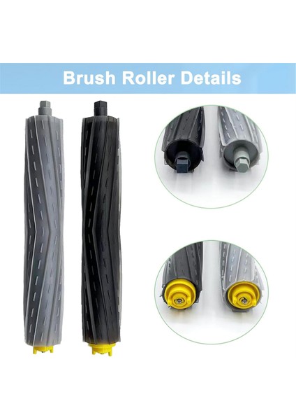 Roborock Q8 Max, Q8 Max+, Q5 Pro, Q5 Pro+ Ana Yan Fırça Için 14 Adet (Yurt Dışından) indirimleri