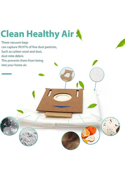 6 Adet Yedek Aktif Karbon Toz Torbası (Yurt Dışından) indirimleri