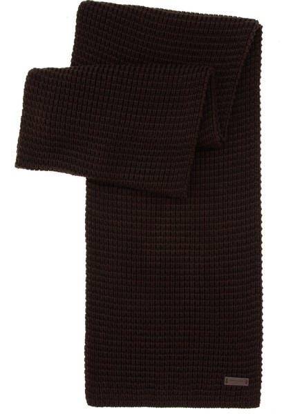 Erkek Koyu Kahverengi Kaşkol 50318142-VR084