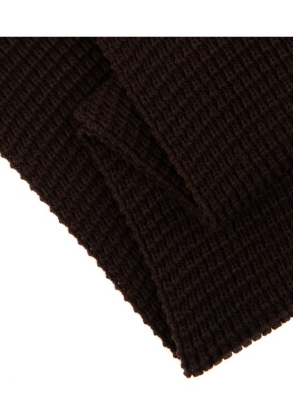 Erkek Koyu Kahverengi Kaşkol 50318142-VR084 fiyatları