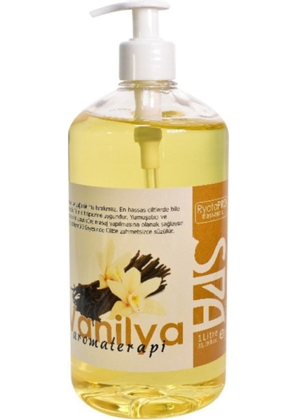 Vanilya Aromaterapi Masaj Yağı %100 Doğal 1 Lt. / Ryotopro Vanilla Aromatherapy Massage Oil 100% Natural 1 Lt.