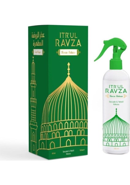Ravza Medine Kokusu Alkolsüz Sprey Seccade ve Tekstil Kokusu 400ML