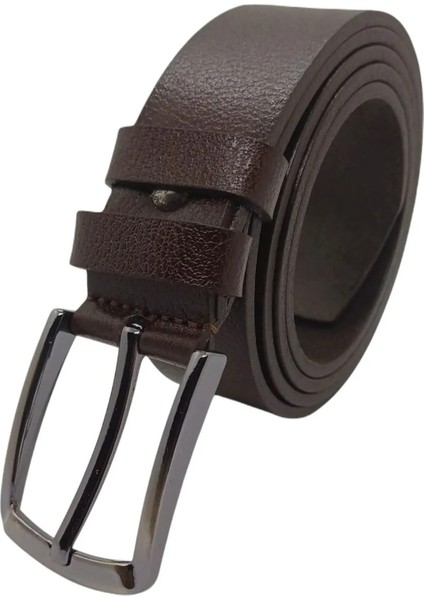 Erkek Kemer Hakiki Deri Kumaş ve Kanvas Pantolonlar Için Uygun 3.2cm