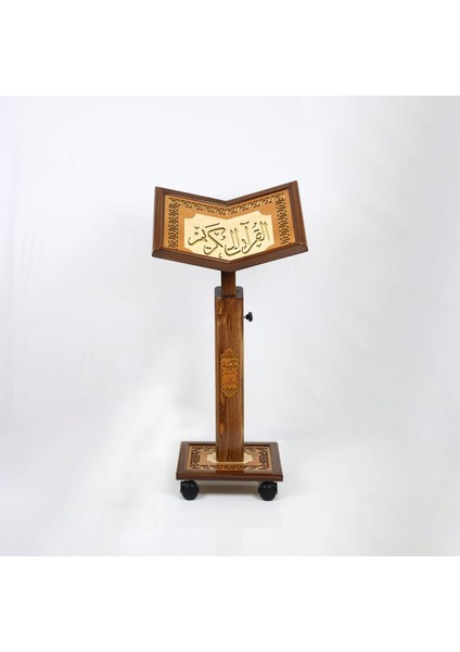 Kuran Okuma Rahlesi - Yükseklik Ayarlı - Asansörlü - Cami Boy Tilavet ve Ibadet