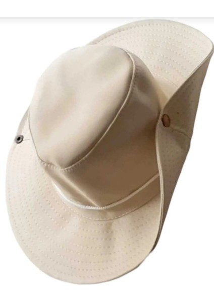 Unisex Yazlık Katlanabilir Safari Fötr Şapkası