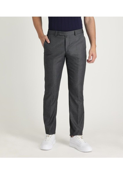Erkek Klasik Kesim Kumaş Pantolon