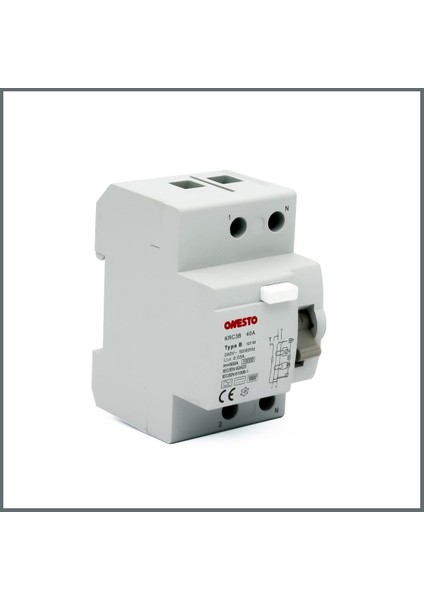 40A B Tipi Rccb (1p+N) 30MA Scc:6ka