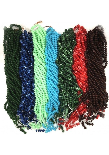 99 Lu Tesbih 8 mm Akrilik Hac ve Umre Dağıtmalık 5 Deste