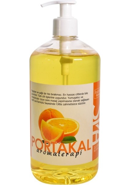 Portakal Aromaterapi Masaj Yağı %100 Doğal 1 Lt. / Ryotopro Orange Aromatherapy Massage Oil 100% Natural 1 Lt.