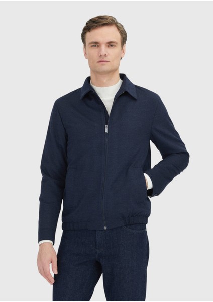 Lacivert Gömlek Ceket