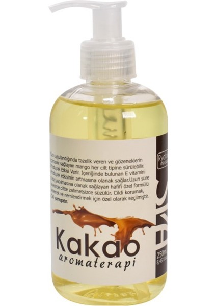 Kakao Aromaterapi Masaj Yağı %100 Doğal 1 Lt. / Ryotoneo Cocoa Aromatherapy Massage Oil 100% Natural 1 Lt.