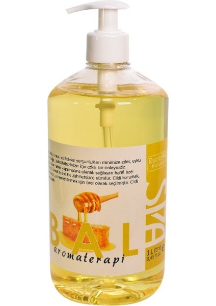 Bal Aromaterapi Masaj Yağı %100 Doğal 1 Lt. / Ryotopro Honey Aromatherapy Massage Oil 100% Natural 1 Lt.