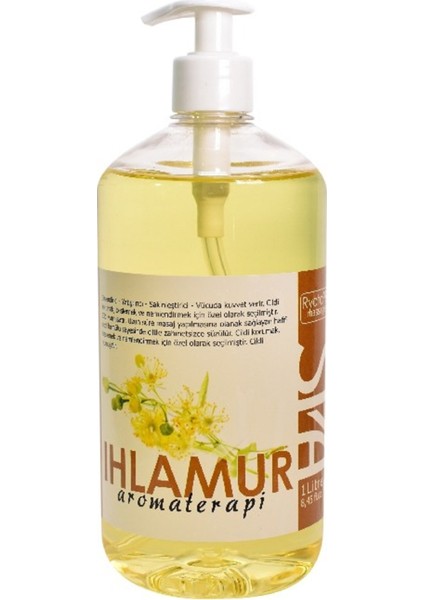Ihlamur Aromaterapi Masaj Yağı %100 Doğal 1 Lt. / Ryotopro Linden Aromatherapy Massage Oil 100% Natural 1 Lt.